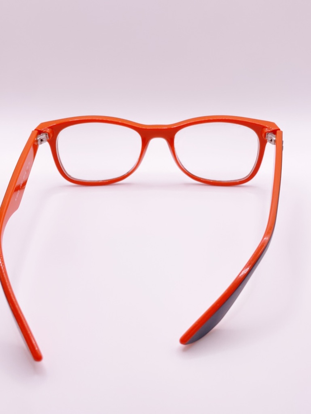 Ray-Ban Two-Tone Rectangular Glasses - Orange & Black - Picture 5 of 7